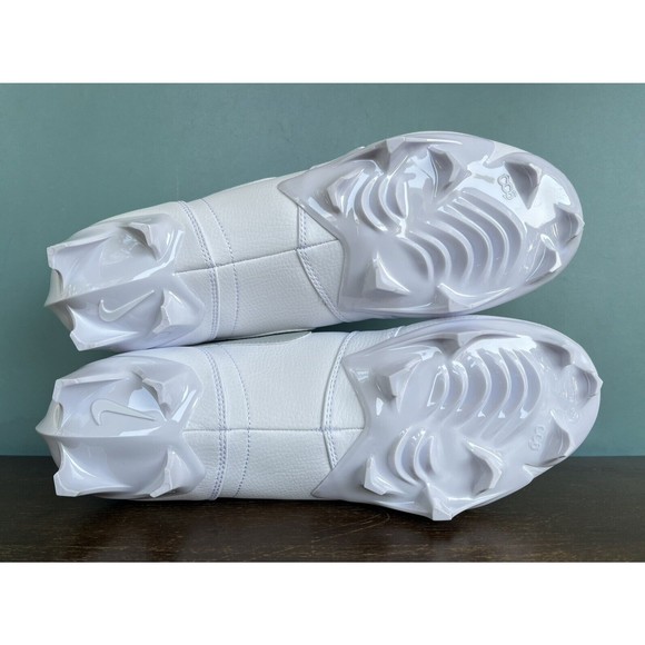 Jordan 1 Low TD Vapor Edge Football Cleats White/Grey Men's Size 13 FJ6245-101 - Picture 10 of 11